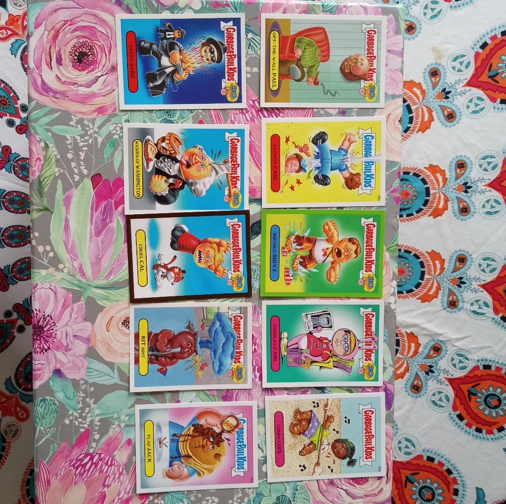 Garbage Pail kids 30th anniversary